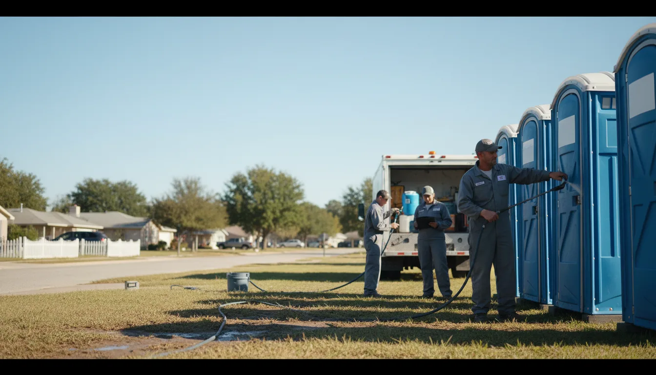 Long-Term Portable Toilet Rental in Gove, KS near me